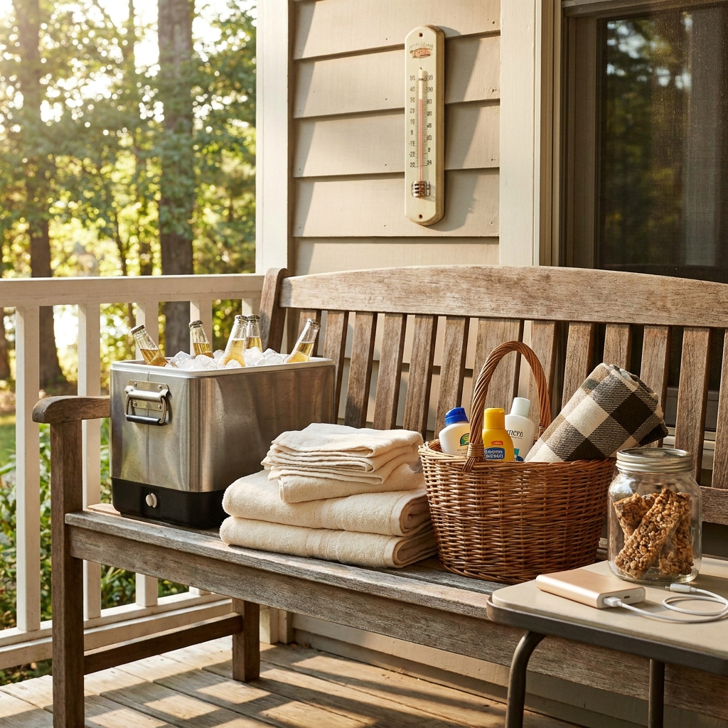 Nostalgic Sunday ‘summer prep’ Sunday reset: setting up your home for June like it’s the 90s