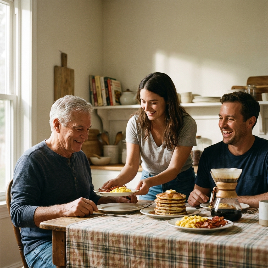 Nostalgic last-minute Father’s Day brunch at home: a simple, classic menu and timeline