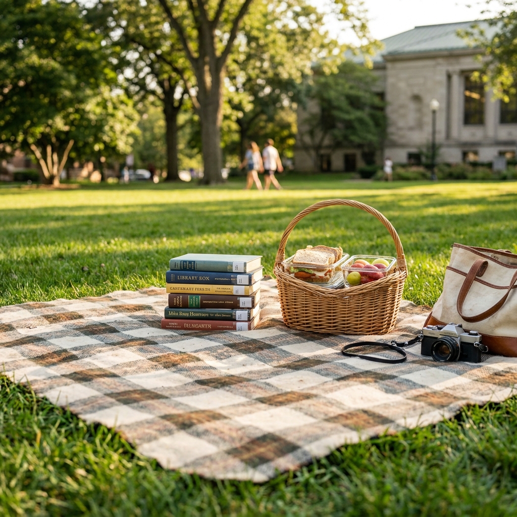 Nostalgic mid-summer budget-free fun: ‘library + park + picnic’ day like the 90s