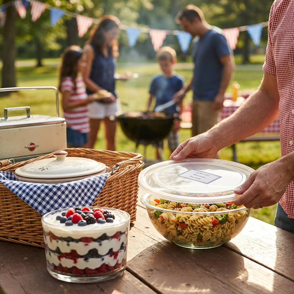 Nostalgic July 4 week ‘bring-a-dish’ plan: what to make and how to transport it safely