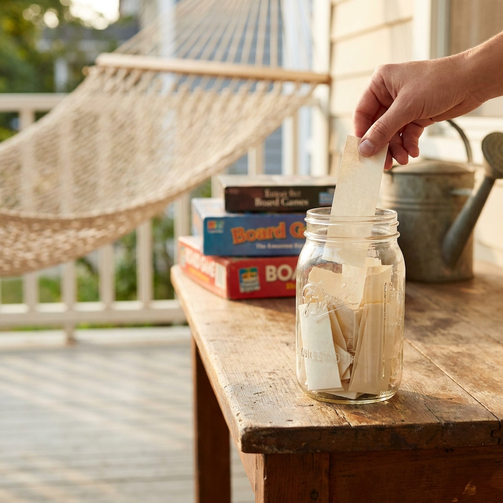 Nostalgic mid-July boredom busters: a ‘jar of summer’ idea list like we had as kids