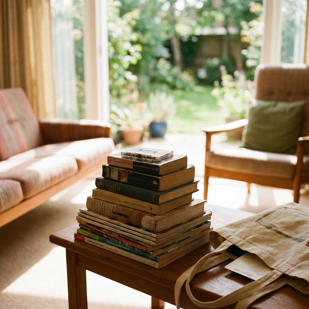 Nostalgic summer reading: build a 90s-style ‘library stack’ for the rest of July (without overcommitting)