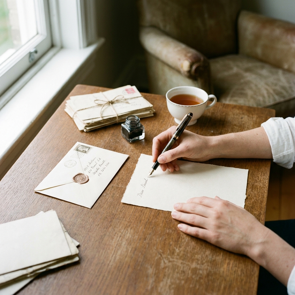 Nostalgic ‘pen pal’ revival: writing one letter this week (and actually mailing it)