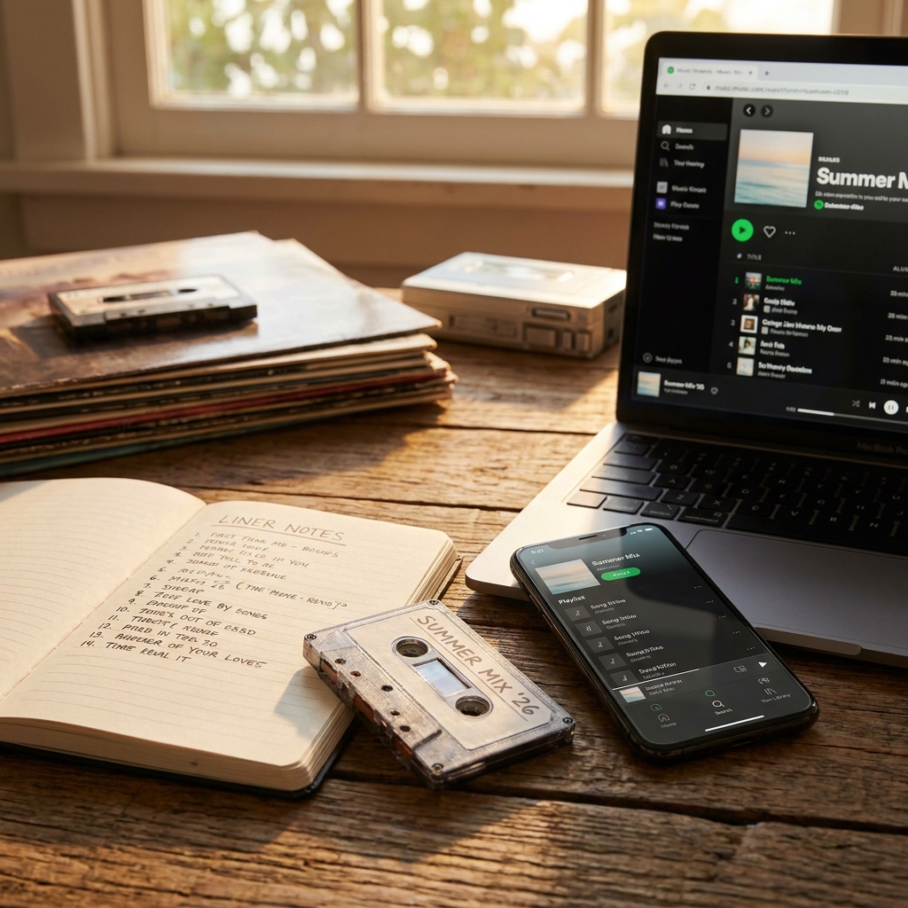 Nostalgic ‘mix tape’ for 2026: make a summer playlist like you used to (but easier)